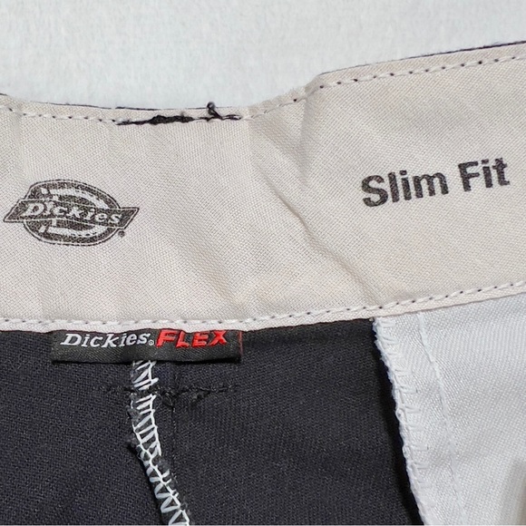 Dickies Slim Fit Shorts 11” Size 32 Flex Black Cell Phone Pocket Seldomly Worn! - Picture 14 of 15